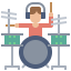 Drum set 图标 64x64