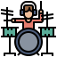 Drum set icon 64x64