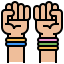 Glow wristband icon 64x64