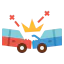 Car crash icon 64x64