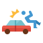 Car accident icon 64x64