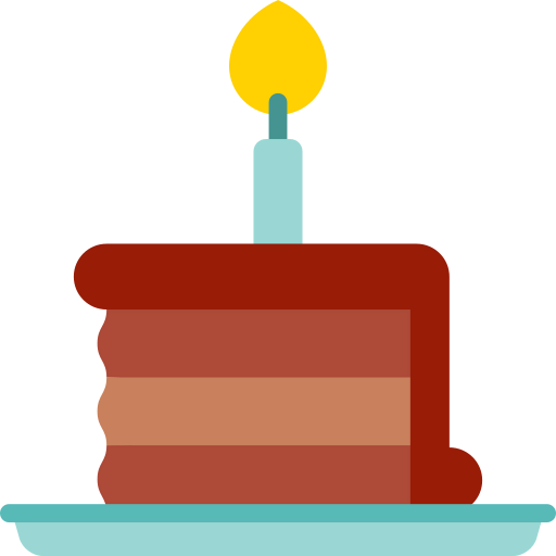 Cake slice icon