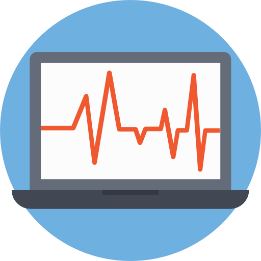 Electrocardiogram icon