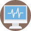 Electrocardiogram icon 64x64