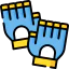 Gym gloves icon 64x64