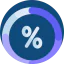 Percentage icon 64x64