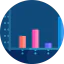 Bar chart icon 64x64