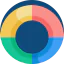 Pie chart icon 64x64