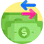 Money flow icon 64x64