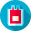 Blood bag icon 64x64