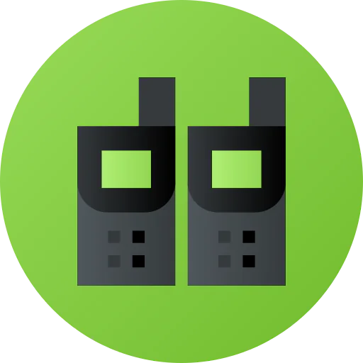 Walkie talkies icon