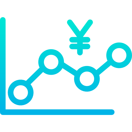 Line chart icon