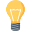 Light bulb icon 64x64