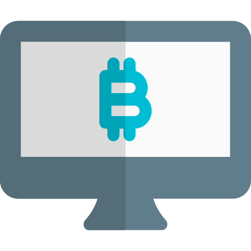 Desktop computer icon