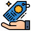 Price tag icon 64x64