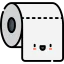 Toilet paper icône 64x64