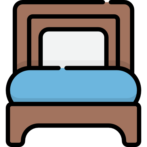 Single bed icon