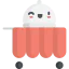 Food cart icon 64x64