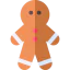 Gingerbread man іконка 64x64