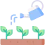 Watering plants icon 64x64