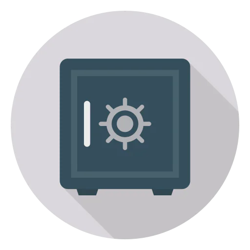 Safe box icon