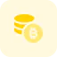 Coins stack icon 64x64