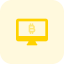 Desktop computer icon 64x64