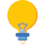 Light bulb ícone 64x64
