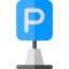 Parking sign іконка 64x64