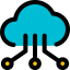 Cloud network icon 64x64