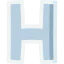 H icon 64x64