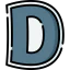 D icon 64x64