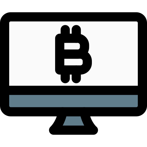 Desktop computer icon