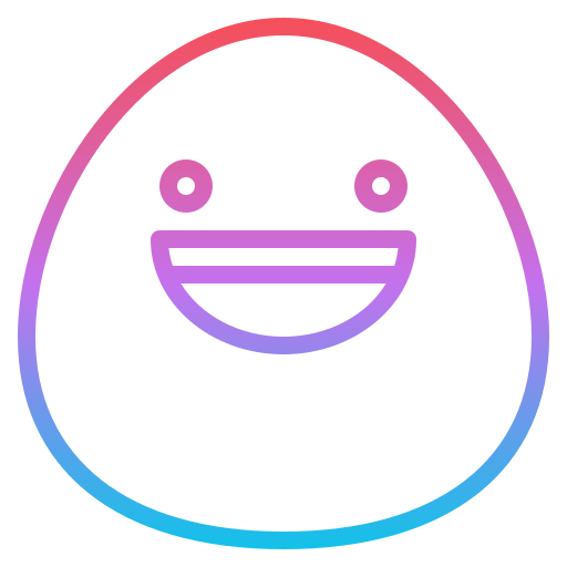 Grinning icon