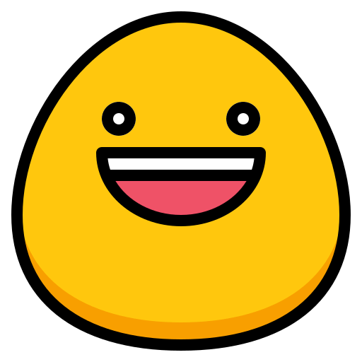 Grinning icon