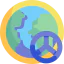 World peace icon 64x64