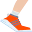 Running shoes icon 64x64