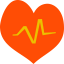 Heart rate icon 64x64