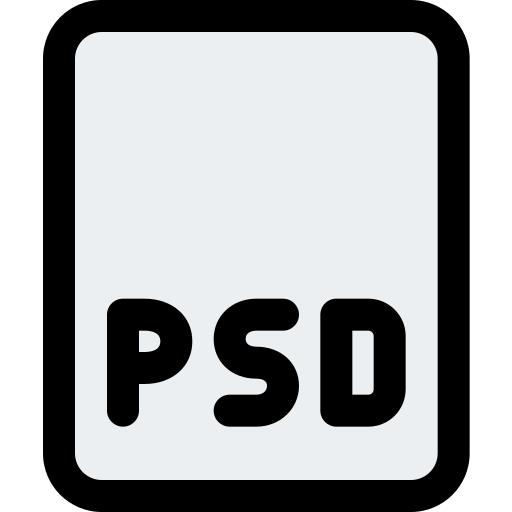 Psd file 图标