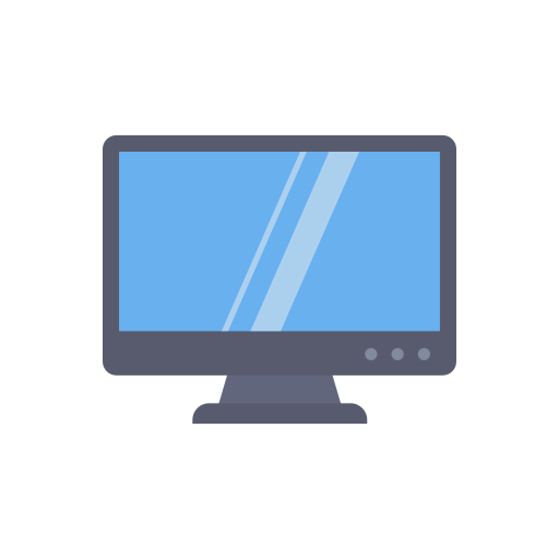 Monitor screen icon