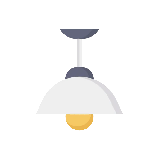Ceiling lamp icon