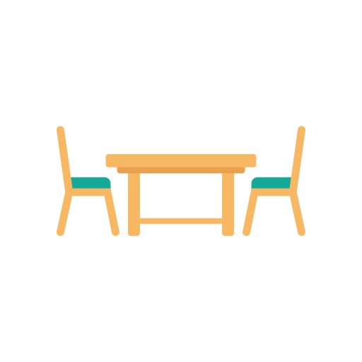 Dinner table icon