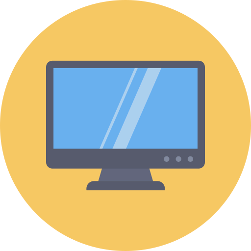 Monitor screen biểu tượng