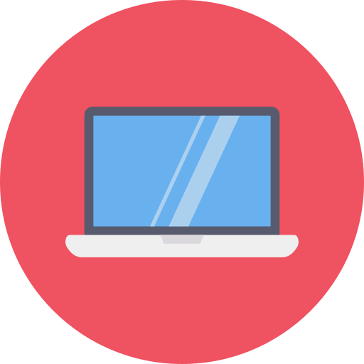 Laptop screen icône