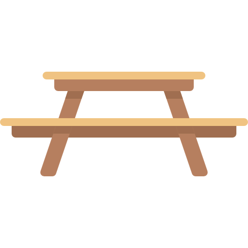 Picnic table icon