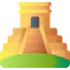 Aztec pyramid ícono 64x64
