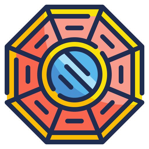 Pa kua mirror icon