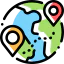 Earth globe アイコン 64x64
