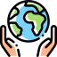 Earth globe アイコン 64x64