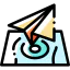 Paper plane アイコン 64x64